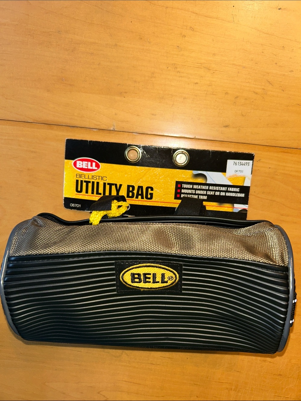 BELL for bicycle Black and Gray Utility Bag for Men